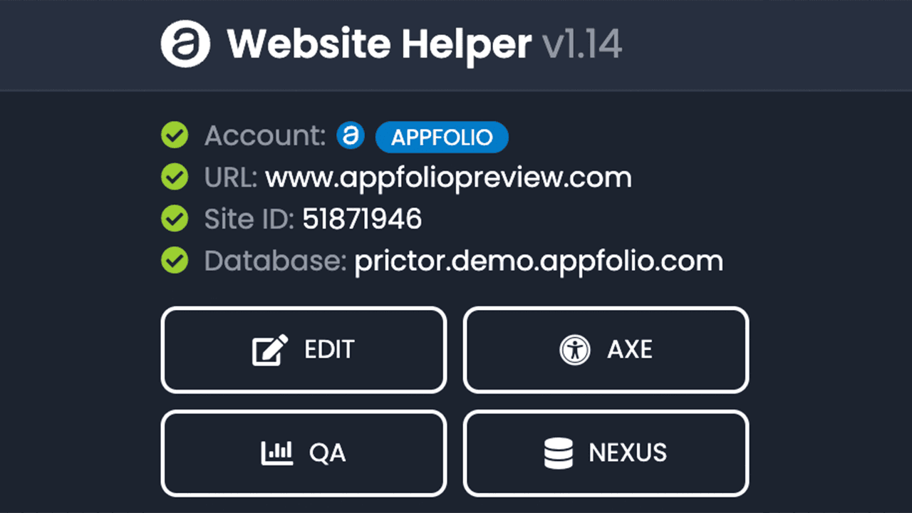 AF Sites Chrome Extension